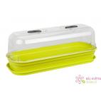 Miska Green Basics Tray L lime green