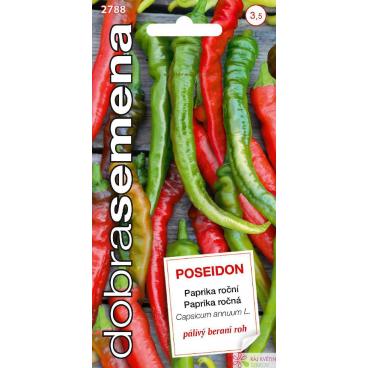 Dobr&aacute; semena Paprika zel. beran&iacute; roh - Poseidon, p&aacute;liv&yacute; 40s