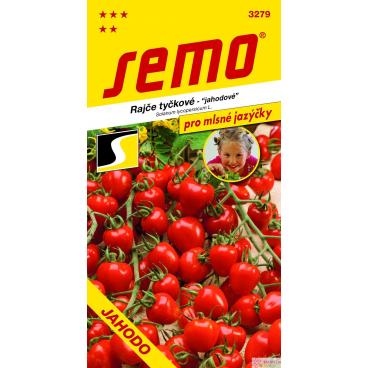 Rajče tyč. jahodové - Jahodo 30s - série JAZÝČKY