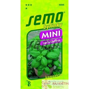 Bazalka prav&aacute; - Mammolo Genovese 0,8g - s&eacute;rie MINI