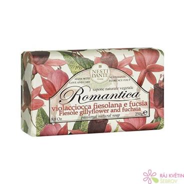 Mýdlo Romantica Fiesole Gillyflower and Fuchsia 250g