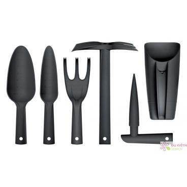 Sada ručního nářadí RESPANA GARDENING TOOLS SET antracit 6 ks