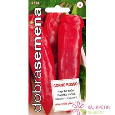 Dobrá semena Paprika zel. - Corno Rosso 30s