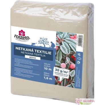 Neotex / netkan&aacute; textilie Rosteto - b&eacute;žov&yacute; 30g &scaron;&iacute;ře 10 x 1,6 m