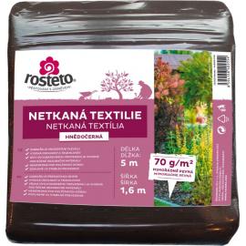 Neotex / netkaná textilie Rosteto - hnědočerný 70g šíře 5 x 1,6 m