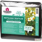 Neotex / netkaná textilie Rosteto - černý 50g šíře 3 x 1,6 m