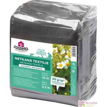 Neotex / netkan&aacute; textilie Rosteto - čern&yacute; 50g &scaron;&iacute;ře 10 x 3,2 m