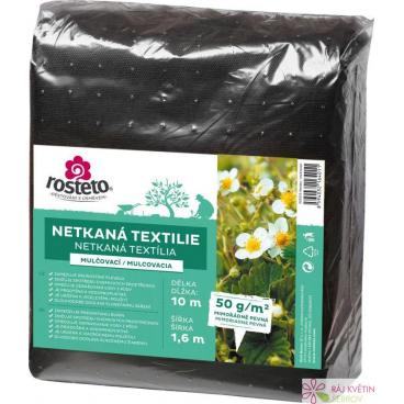 Neotex / netkan&aacute; textilie Rosteto - čern&yacute; 50g &scaron;&iacute;ře 10 x 1,6 m
