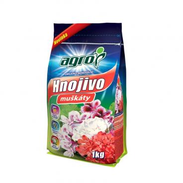 AGRO Organominer&aacute;ln&iacute; hnojivo mu&scaron;k&aacute;ty 1 kg