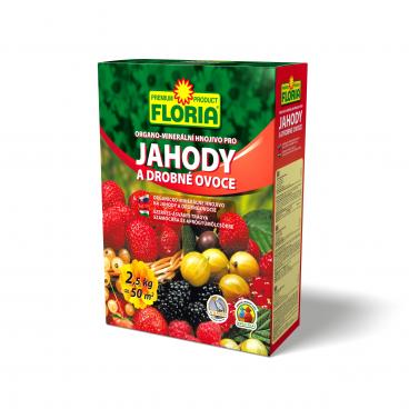 FLORIA Organominer&aacute;ln&iacute; hnojivo pro jahody a ovoce 2,5 kg